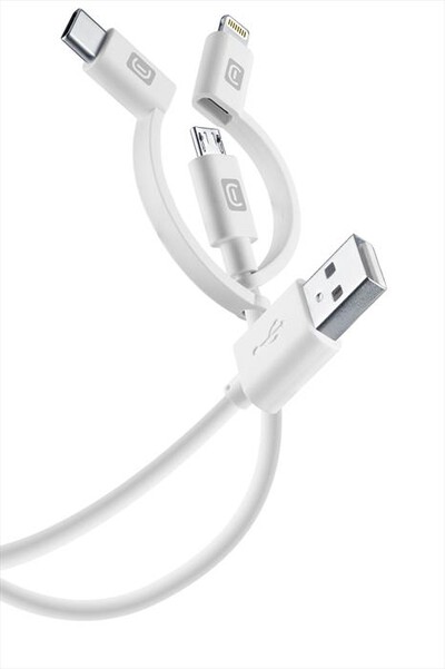 CELLULARLINE - USBDATA3IN1MFITYCW-Bianco