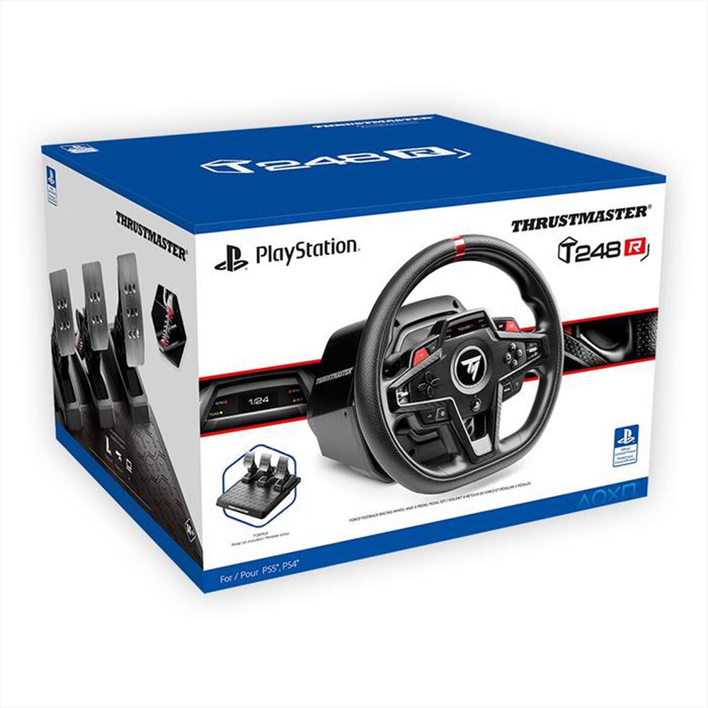 Immagine del prodotto THRUSTMASTER - Volante da corsa T248R PS5 - PC-Nero