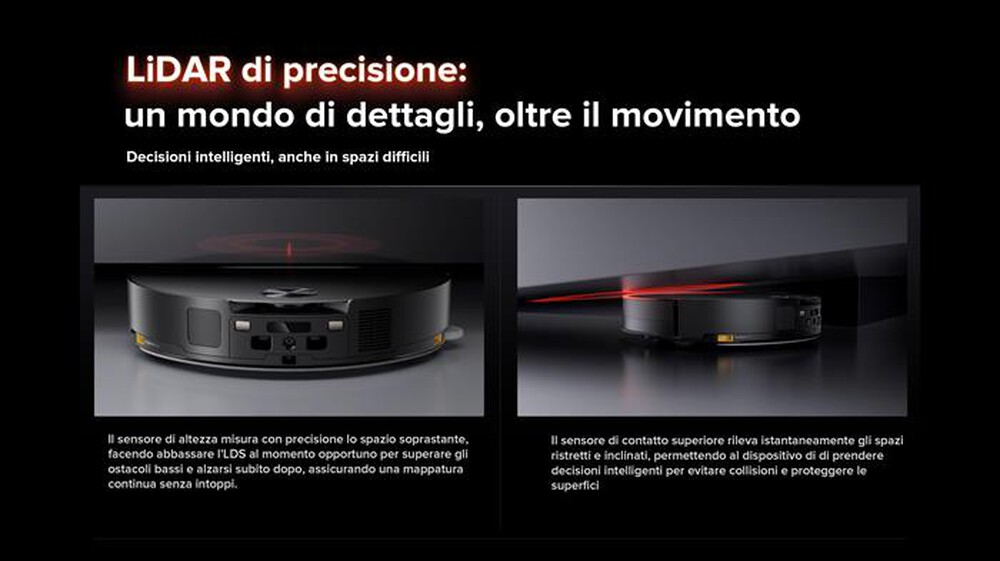 Immagine del prodotto ROBOROCK - Aspirapolvere robot SAROS 10-Black