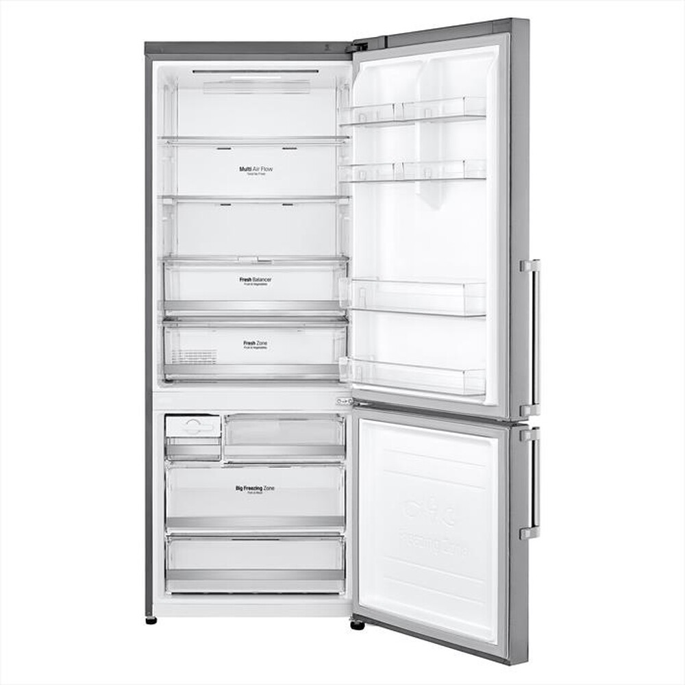 "LG - Frigorifero combinato GBB569NSAGB Classe D 462L-Stainless steel"
