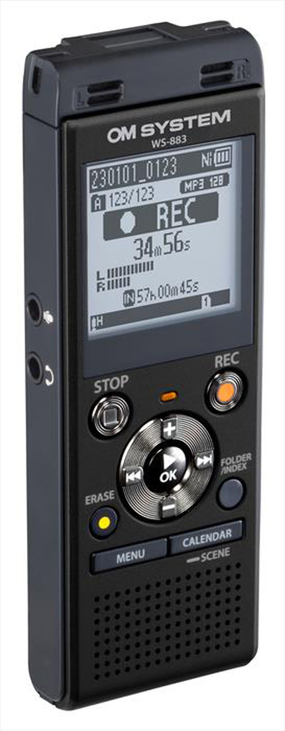 "OLYMPUS - Registratore portatile WS-883-Nero"