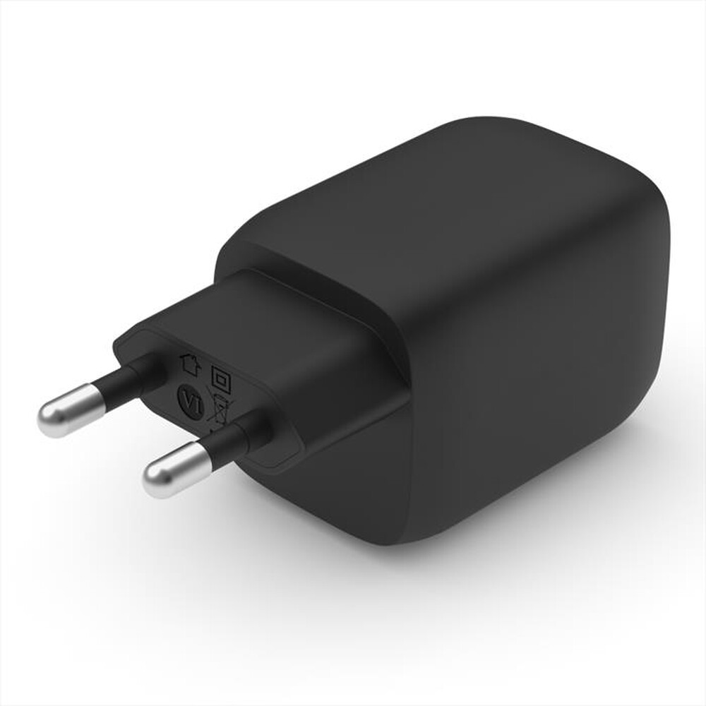"BELKIN - CARICABATTERIE DA PARETE DOPPIO GAN USB-C PPS 65W-NERO"