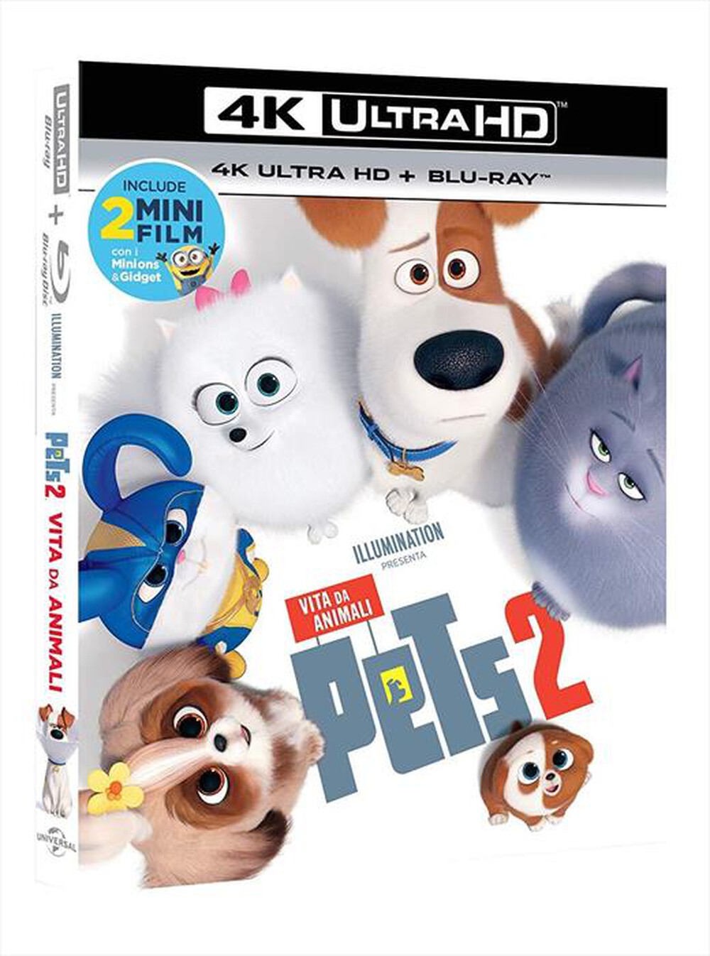 "UNIVERSAL PICTURES - Pets 2 - Vita Da Animali (Blu-Ray 4K Ultra HD+Bl"