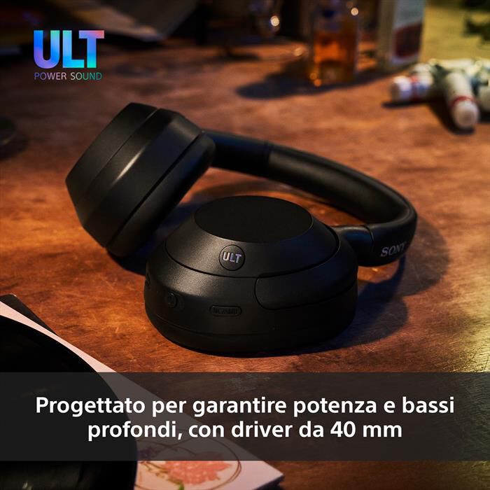 SONY - Cuffie a padiglione chiuso WHULT900NB.CE7-nero | Euronics