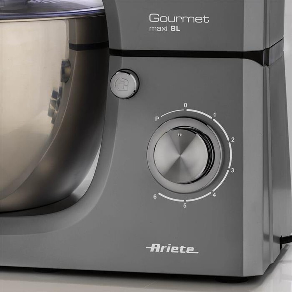 Immagine del prodotto ARIETE - 1575 GOURMET MAXI IMPASTATRICE 8L-Acciaio inox