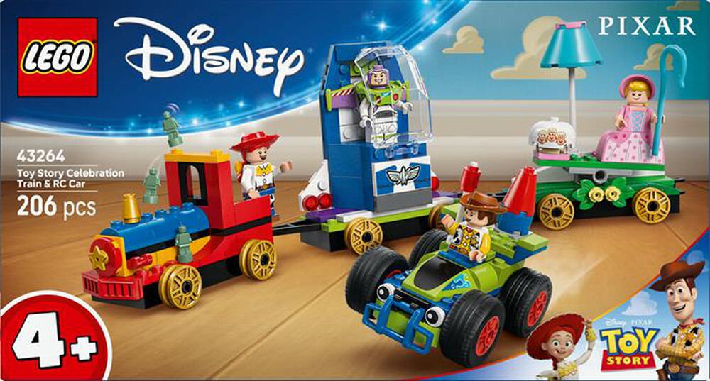 Immagine del prodotto LEGO - DISNEY Pixar Toy Story: Treno e Auto RC 43264