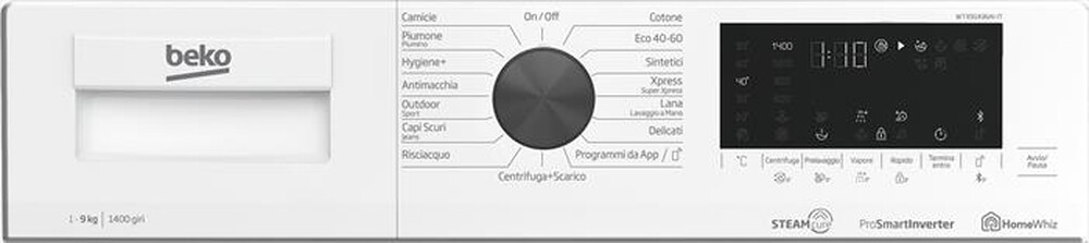 "BEKO - Lavatrice WTX91436AI-IT 9 Kg Classe B-BIANCO"