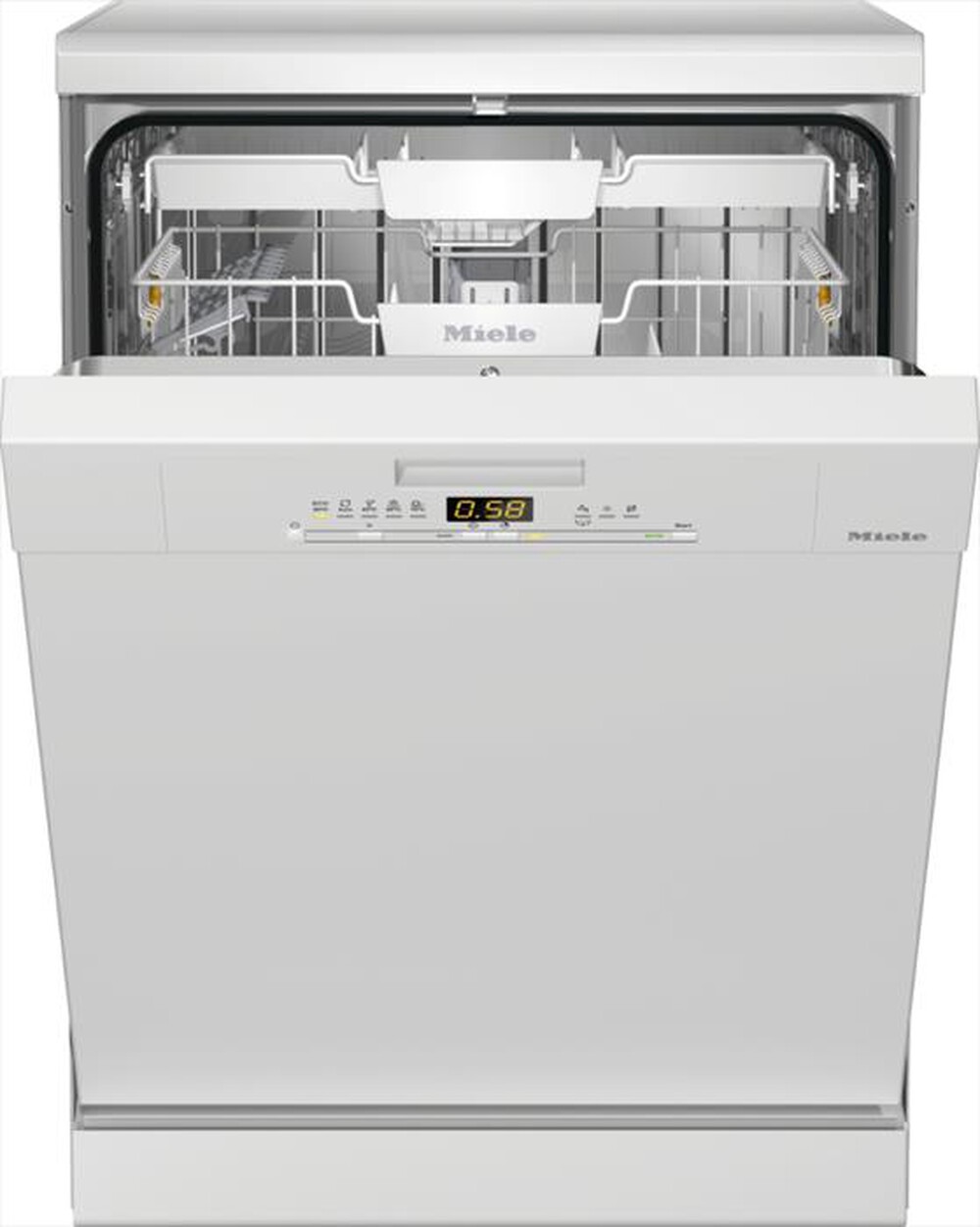 "MIELE - Lavastoviglie G 5000 SC BRWS Classe E 14 coperti-Bianco brillante"