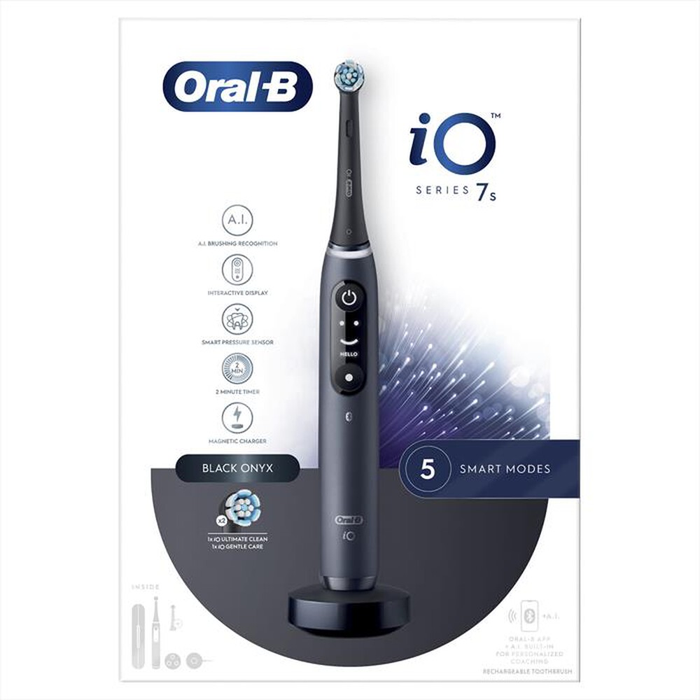 "ORAL-B - Spazzolino elettrico IO 7S-Nero"