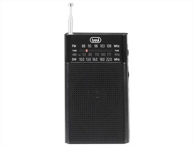 TREVI - RA 7F15 MINI RADIO AM/FM PORTATILE-Nero