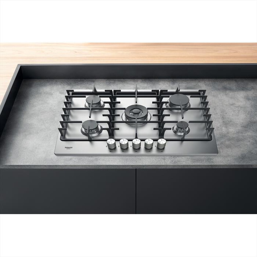 Immagine del prodotto HOTPOINT ARISTON - Piano cottura a gas PPH 75G D/IX HOB OA 5 fuochi