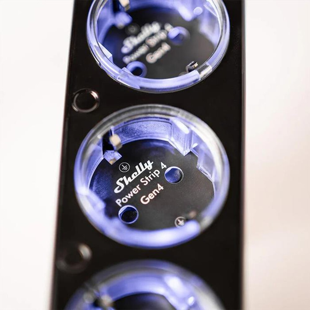 Immagine del prodotto SHELLY - Multipresa smart Matter POWER STRIP 4 GEN 4-NERO