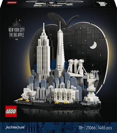 LEGO - ARCHITECTURE New York City La Grande Mela - 21066-Multicolore