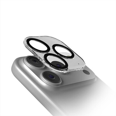 SBS - D3O Camera glass per iPhone 17 Pro/17 Pro Max-Nero