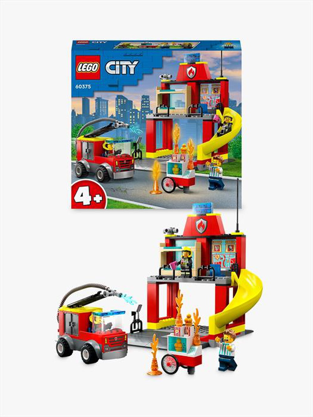 Immagine del prodotto LEGO - CITY Caserma dei pompieri e autopompa - 60375