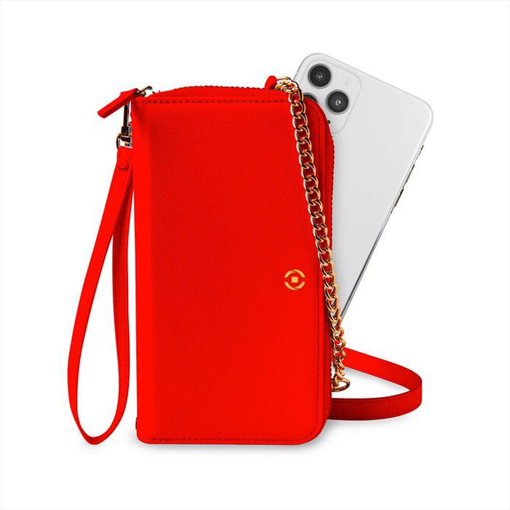 "CELLY - VENERERD - POCHETTE VENERE FINO A 6.5 B-ROSSO/SIMILPELLE"