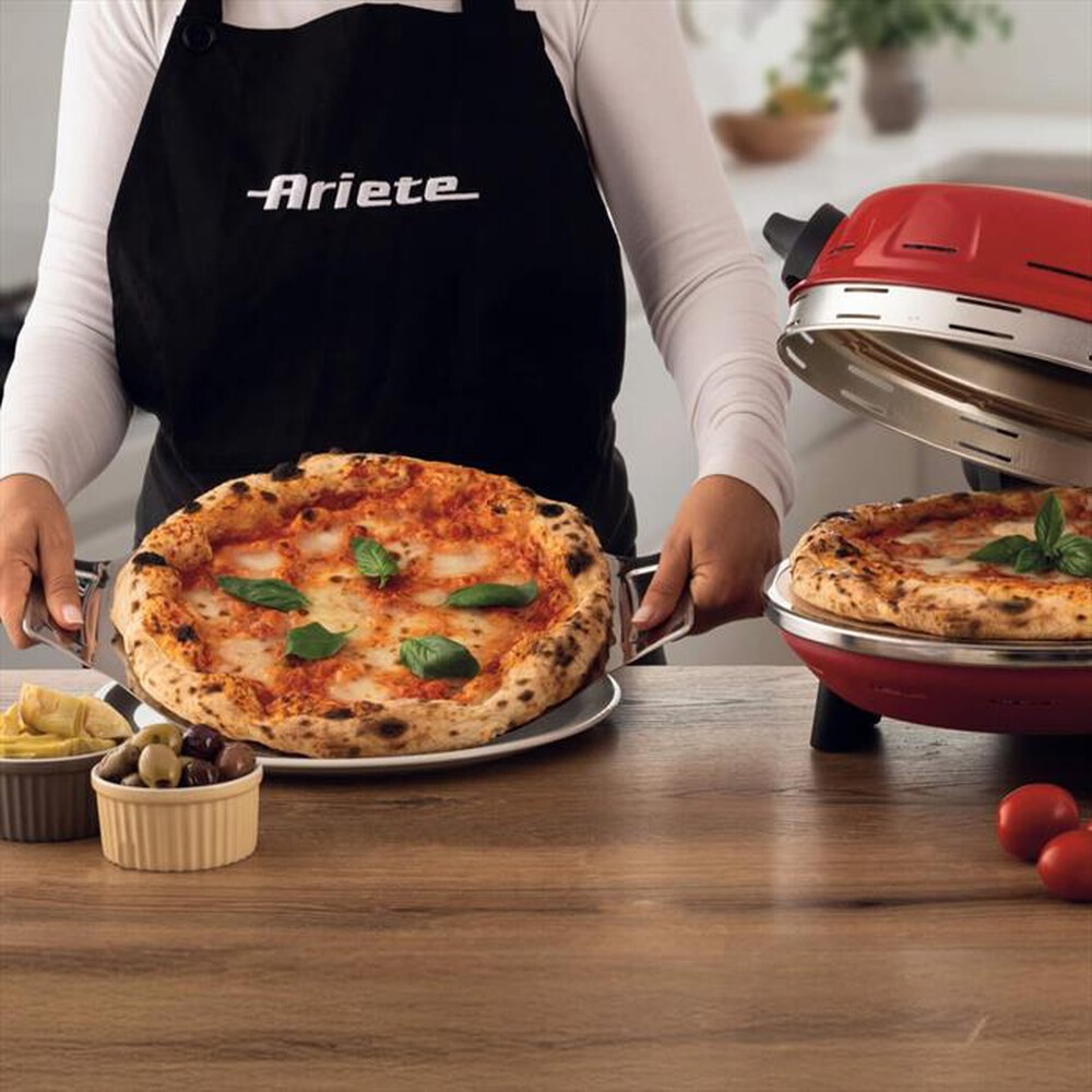 Immagine del prodotto ARIETE - 934 PIZZERIA GOURMET FORNO PIZZA 1500W-Rosso