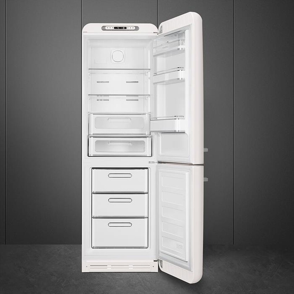 "SMEG - Frigorifero combinato FAB32RWH5 Classe D 350lt-Bianco"