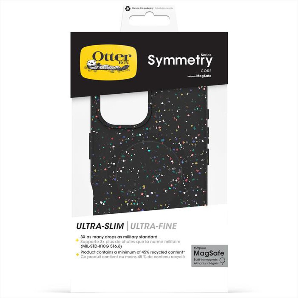 "OTTERBOX - SYMMETRY CORE CUSTODIA PER APPLE IPHONE 16-Nero"