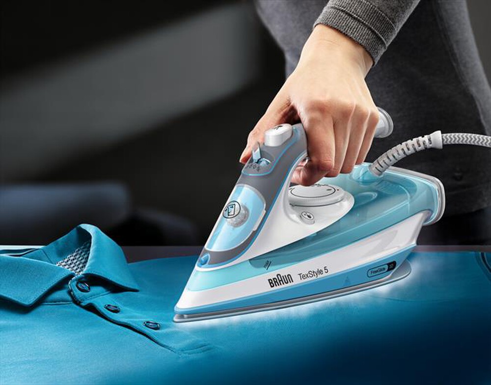 Immagine del prodotto BRAUN - FERRO A VAPORE FREESTYLE 5 SI5006BL-Bianco/Blu