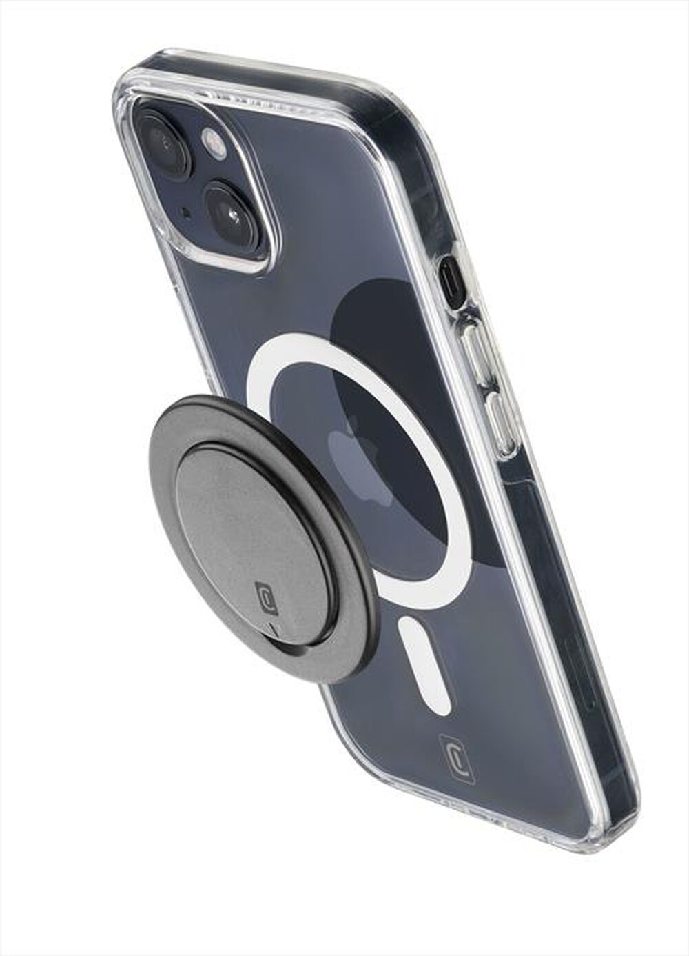 "CELLULARLINE - Supporto magnetico RINGSTANDMAGK-Nero"