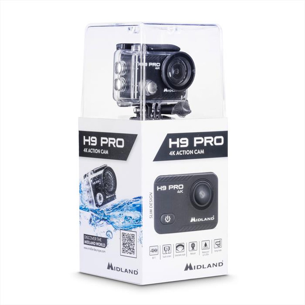 "MIDLAND - Action Cam H9 PRO-Nero"