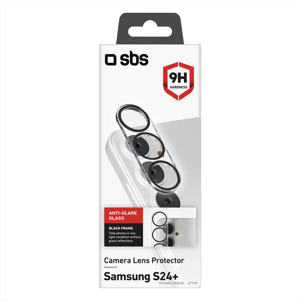 "SBS - Camera glass TECAMGLSAS24P per Samsung S24+-Trasparente"
