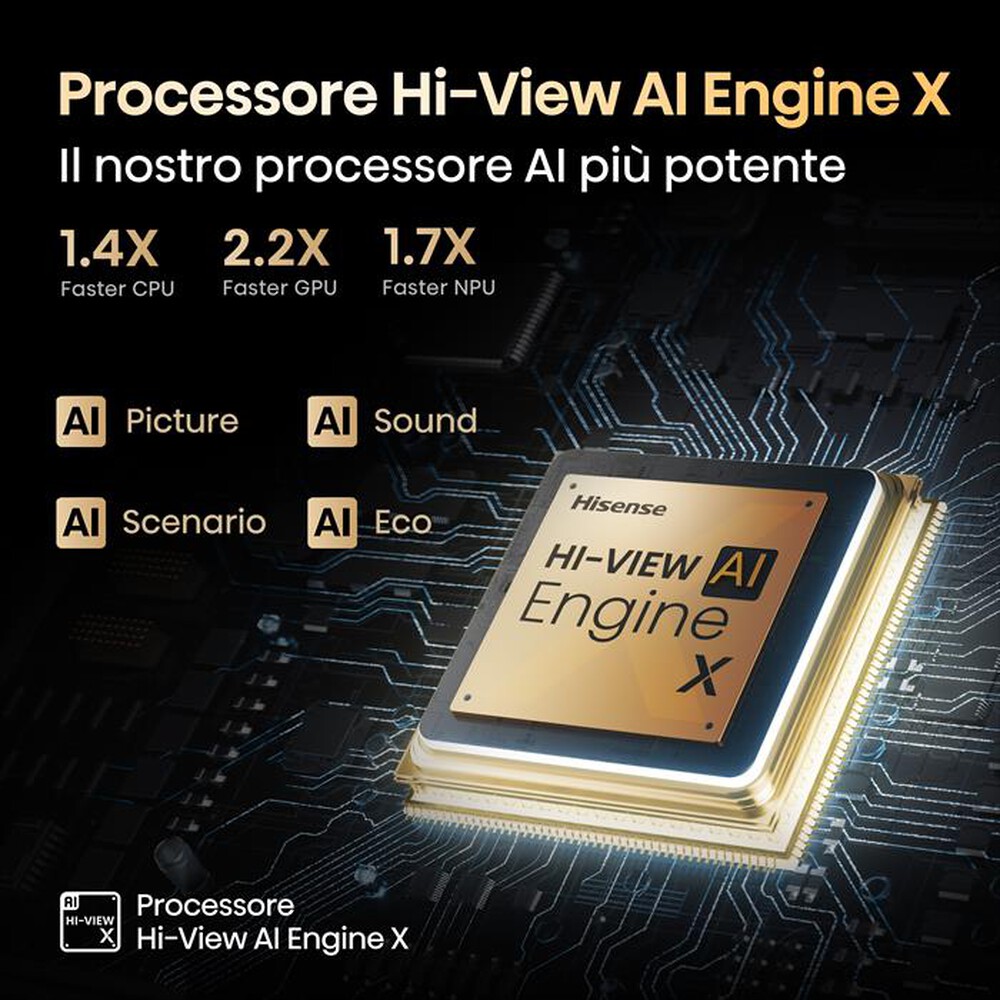 Immagine del prodotto HISENSE - 116UXQ-Metallo