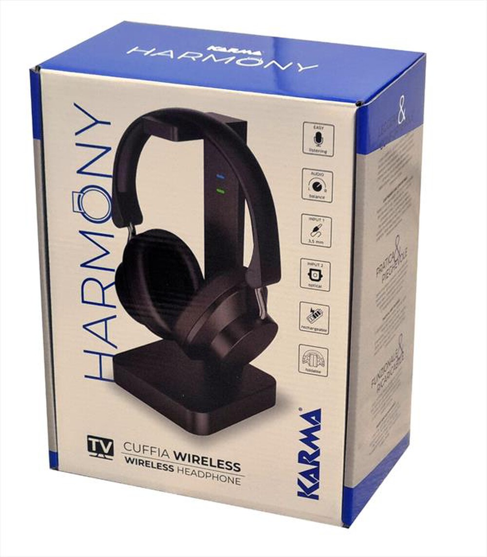 Immagine del prodotto KARMA - Cuffie a padiglione aperto HARMONY-Nero