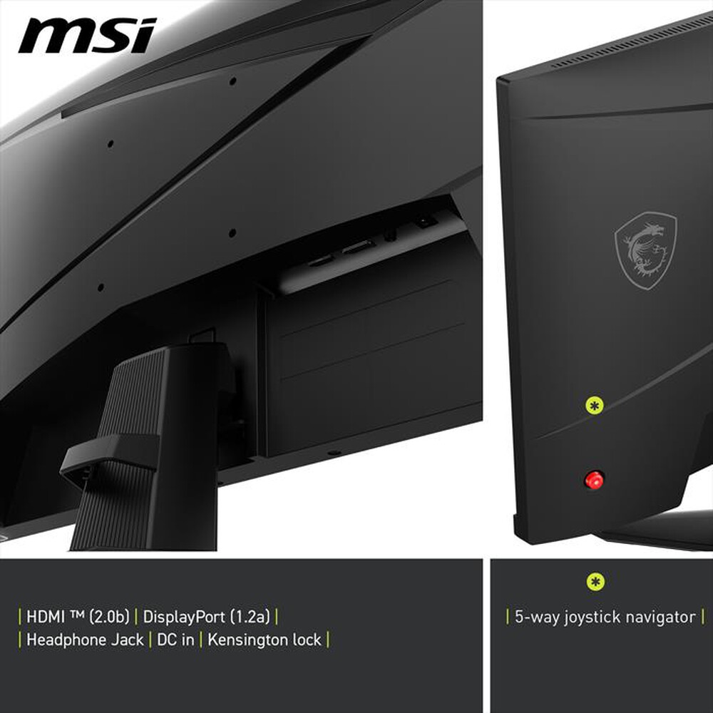 Immagine del prodotto MSI - Monitor LED FHD 23,8" MAG 244F-Nero