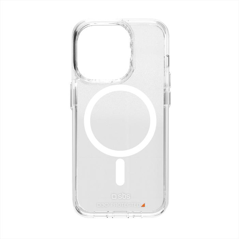 "SBS - Cover Magsafe D3O TED3OMAGCOVIP1561P iPhone 15 Pro-Trasparente"