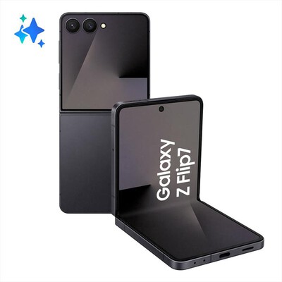 SAMSUNG - Galaxy Z Flip7 12+512GB-Jet Black