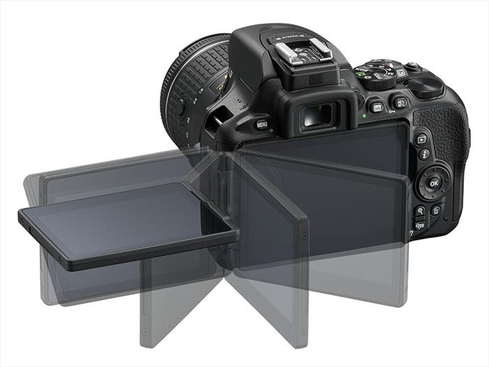 "NIKON - D5600 + 18/55 VR AF-P-Black"