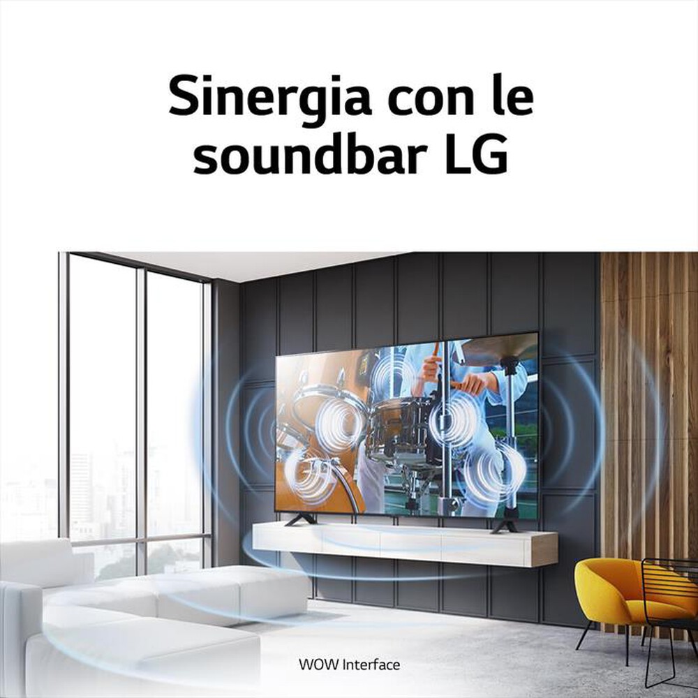 "LG - Smart TV LED Serie UR78 UHD 4K 86\" 86UR78006LB-Ashed Blue"