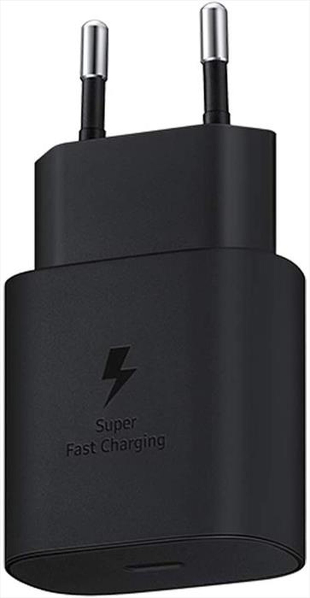 "SAMSUNG - TRAVEL ADAPTER 25W (W/O CABLE) - Nero"