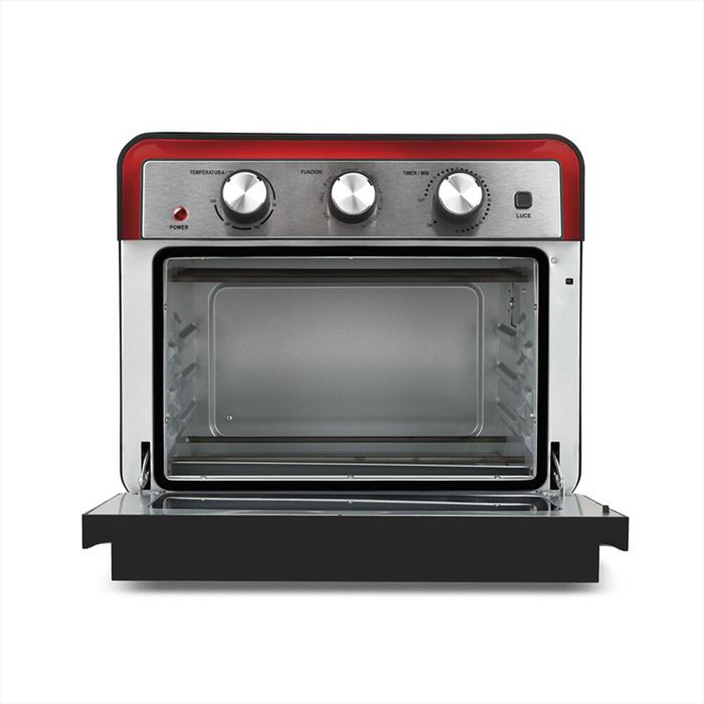 "G3FERRARI - Friggitrice ad aria FRIGGISANO 22L G1014500-Nero/Rosso"