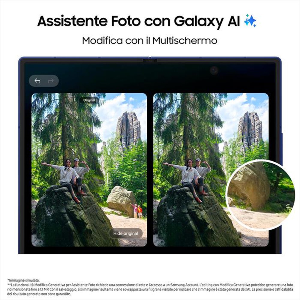 Immagine del prodotto SAMSUNG - Galaxy Z Fold7 12+512GB-Blue Shadow