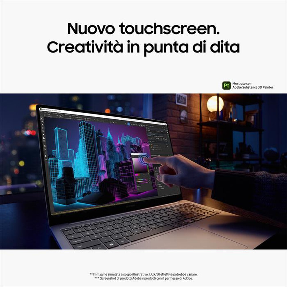 "SAMSUNG - Notebook GALAXY BOOK4 ULTRA-Moonstone Gray"
