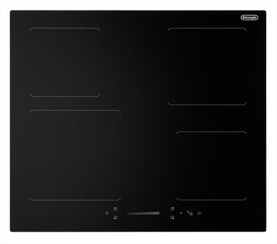 DE LONGHI - Piano cottura induzione YLI 61 59 cm-Nero