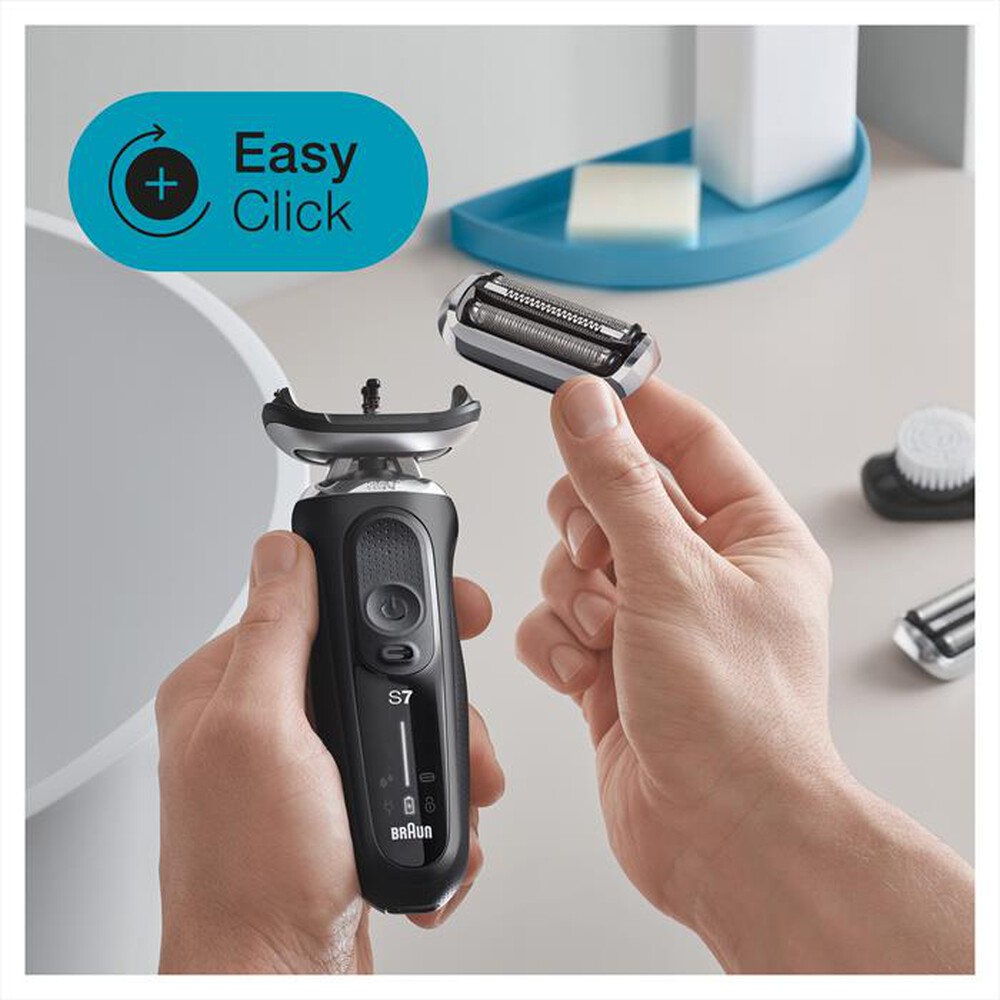 "BRAUN - Rasoio Elettrico Uomo SERIES 7 71-N1000S Flex 360°-NERO"