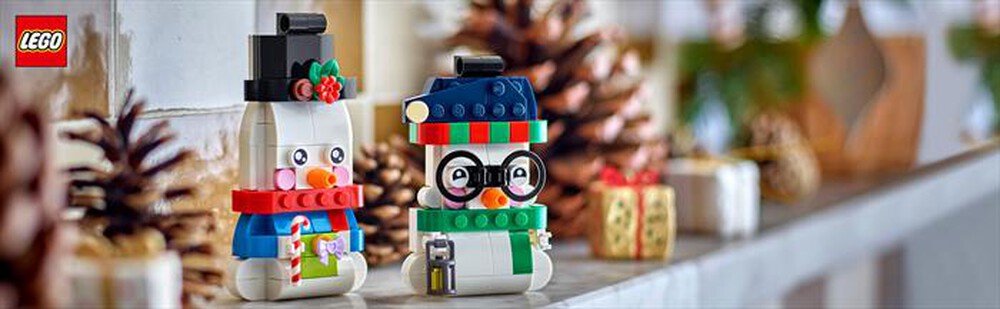 Immagine del prodotto LEGO - Pupazzi di neve ornamentali - 40812