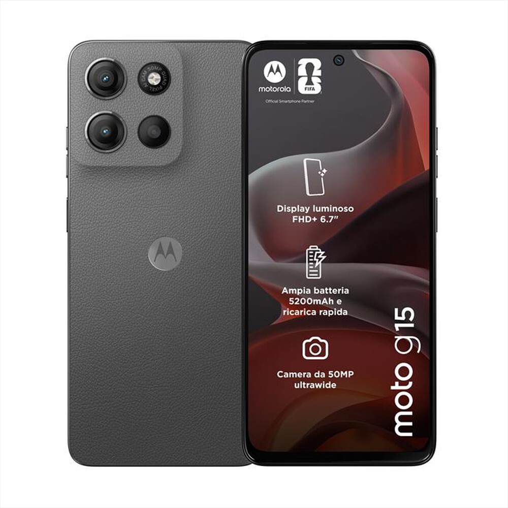 Immagine del prodotto MOTOROLA - Smartphone MOTO G15 8/256-Gravity Grey
