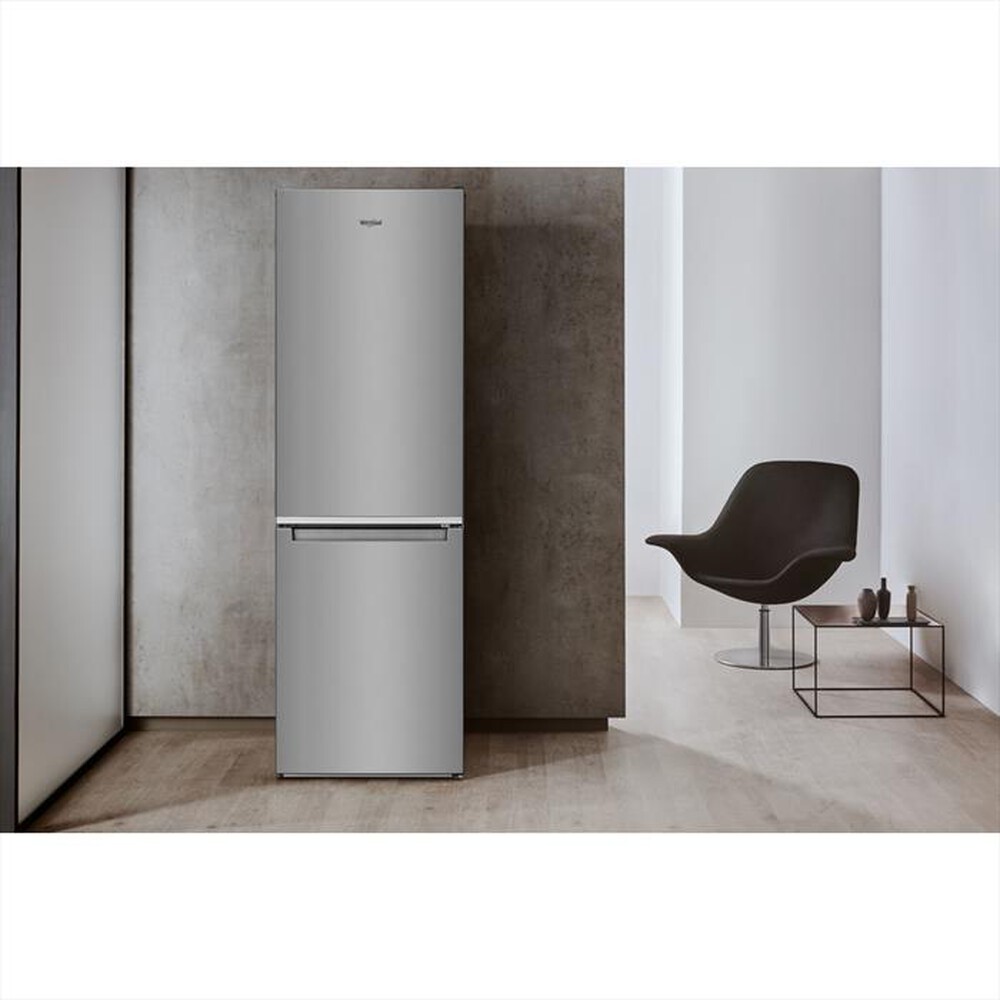 "WHIRLPOOL - Frigorifero combinato W5 821E OX 2 Classe E"
