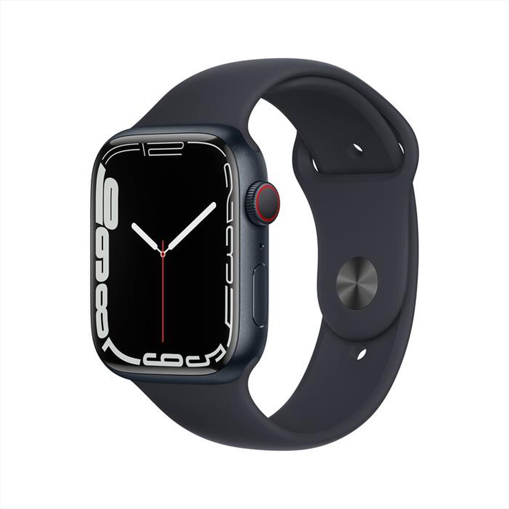 "APPLE - Watch Series 7 GPS+Cellular 45mm Alluminio-Cinturino Sport Mezzanotte"