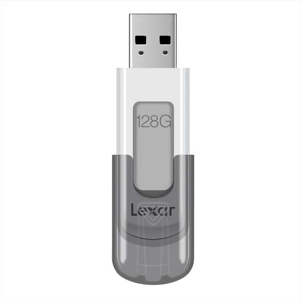 "LEXAR - Memoria 128 GB JUMPDRIVE V100 USB 3.0-Grigio/Bianco"
