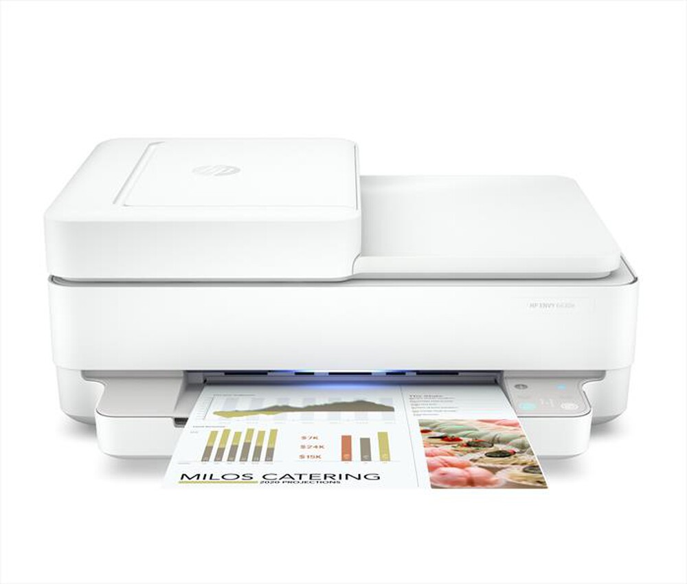"HP - Envy 6430e Wifi 9 mesi d'inchiostro con Hp+-Bianca"