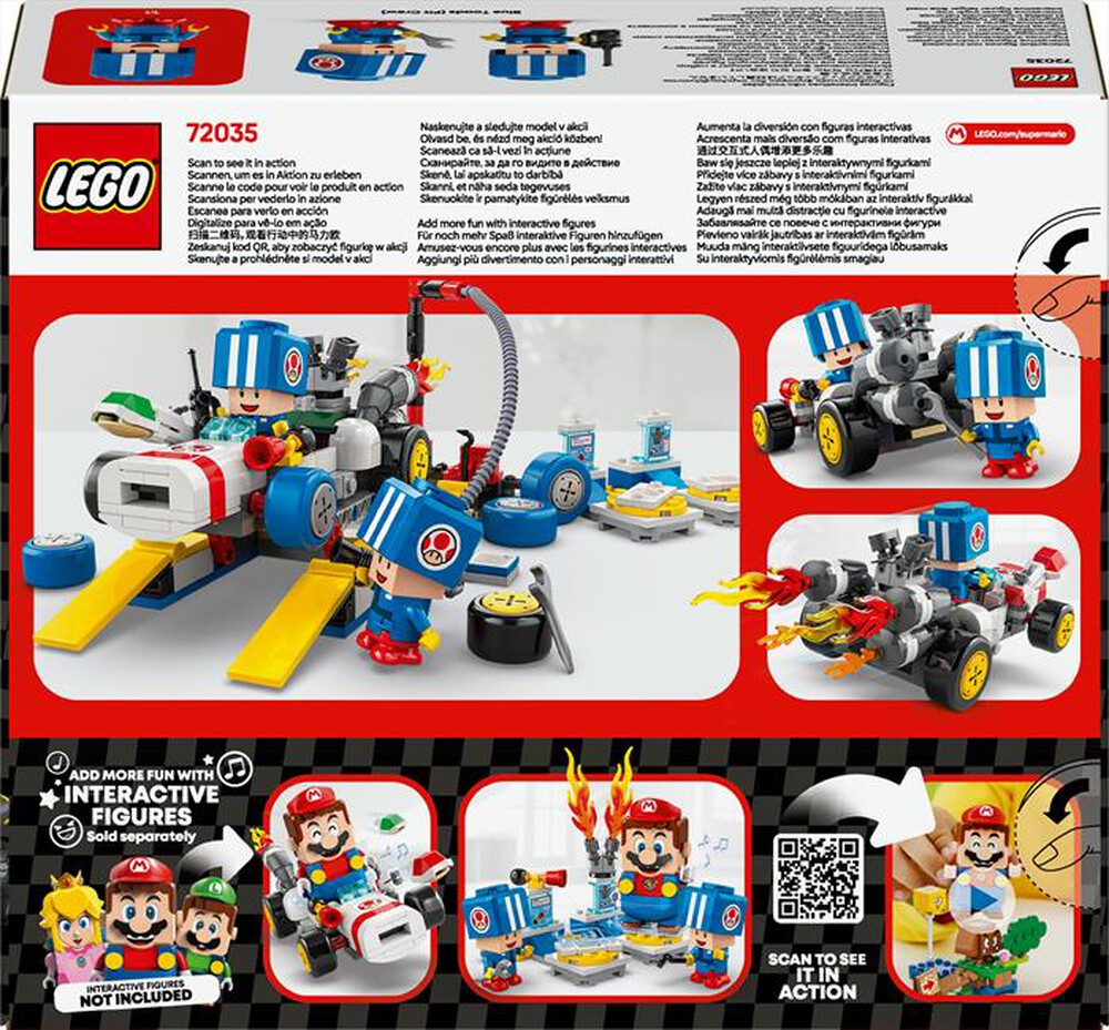 Immagine del prodotto LEGO - SUPER MARIO Mario Kart: Officina di Toad 72035