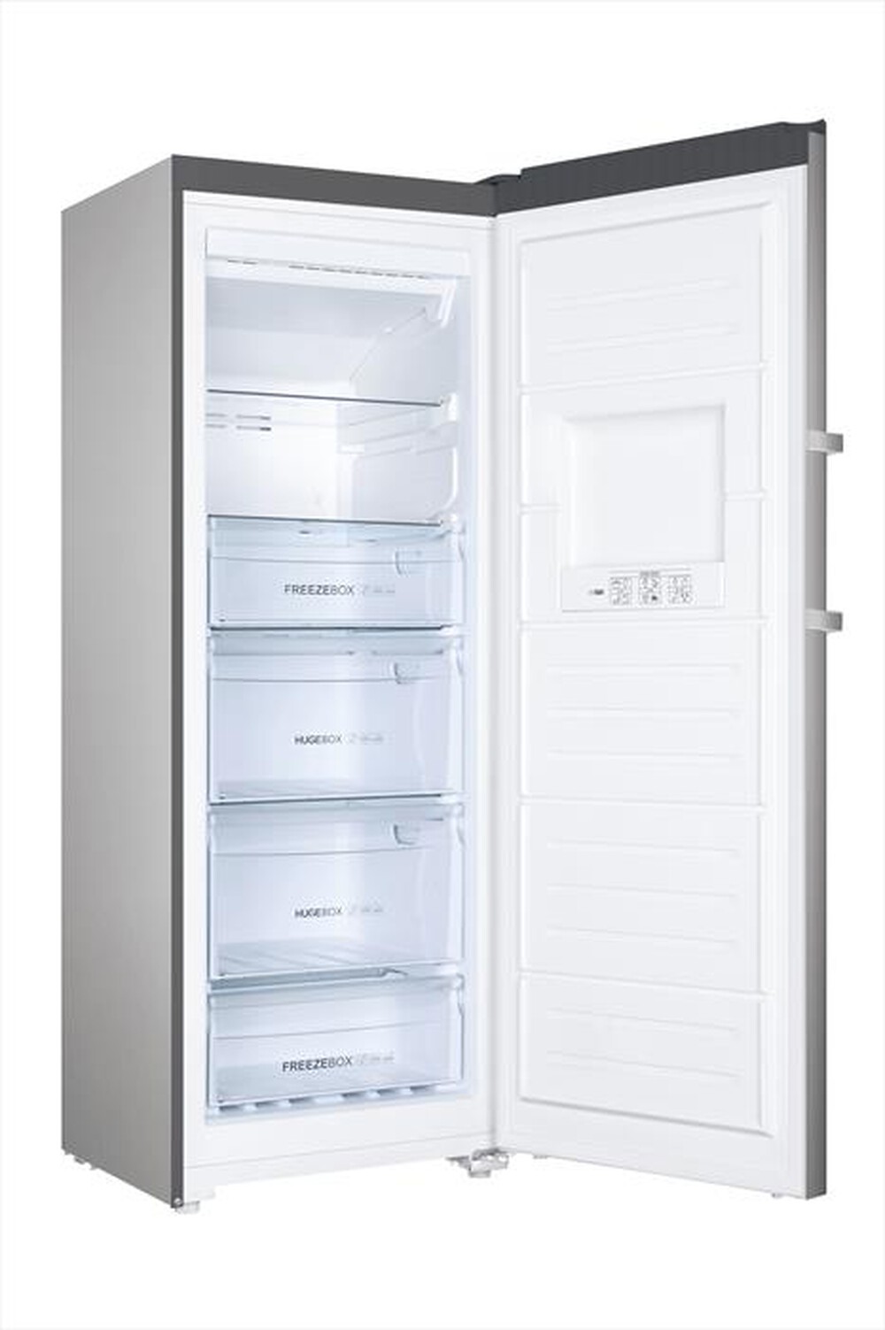 "HAIER - Congelatore verticale H2F-220SF Classe F 226 lt-Grigio"