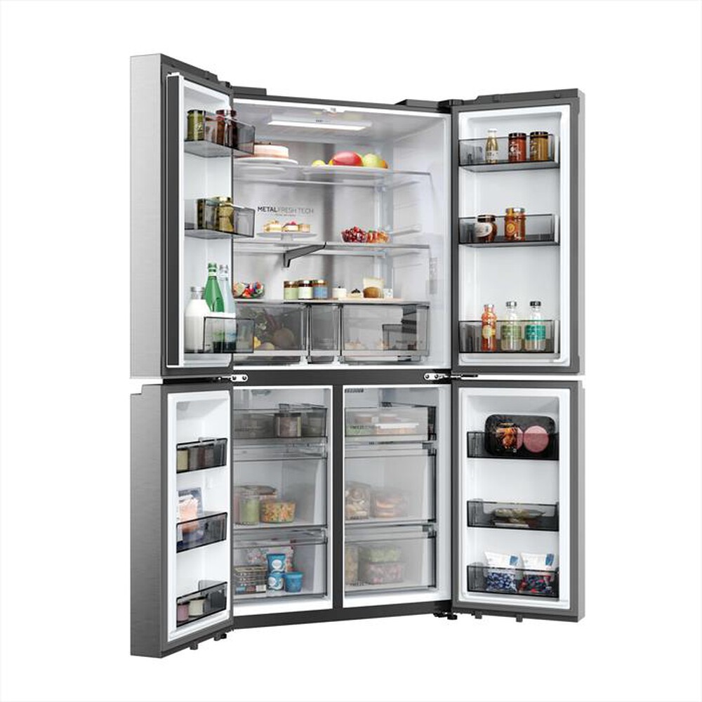Immagine del prodotto HAIER - Frigorifero 4 porte HCR59F18DNMM Classe D 706lt-Acciaio inox