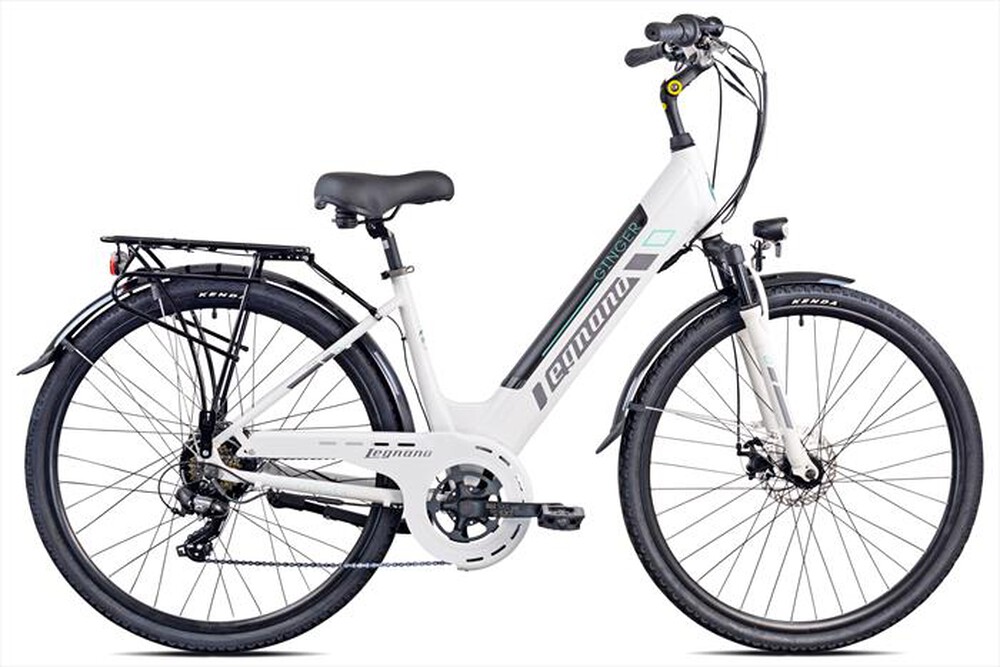"LEGNANO - E-BIKE ARIA28 GINGER-bianco"